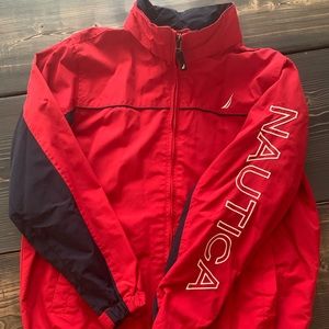 Nautica Boys 10/12 rain jacket like new condition